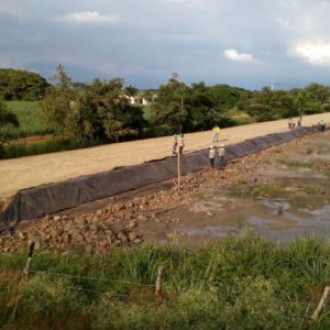 Protección-Talud-Geotextil